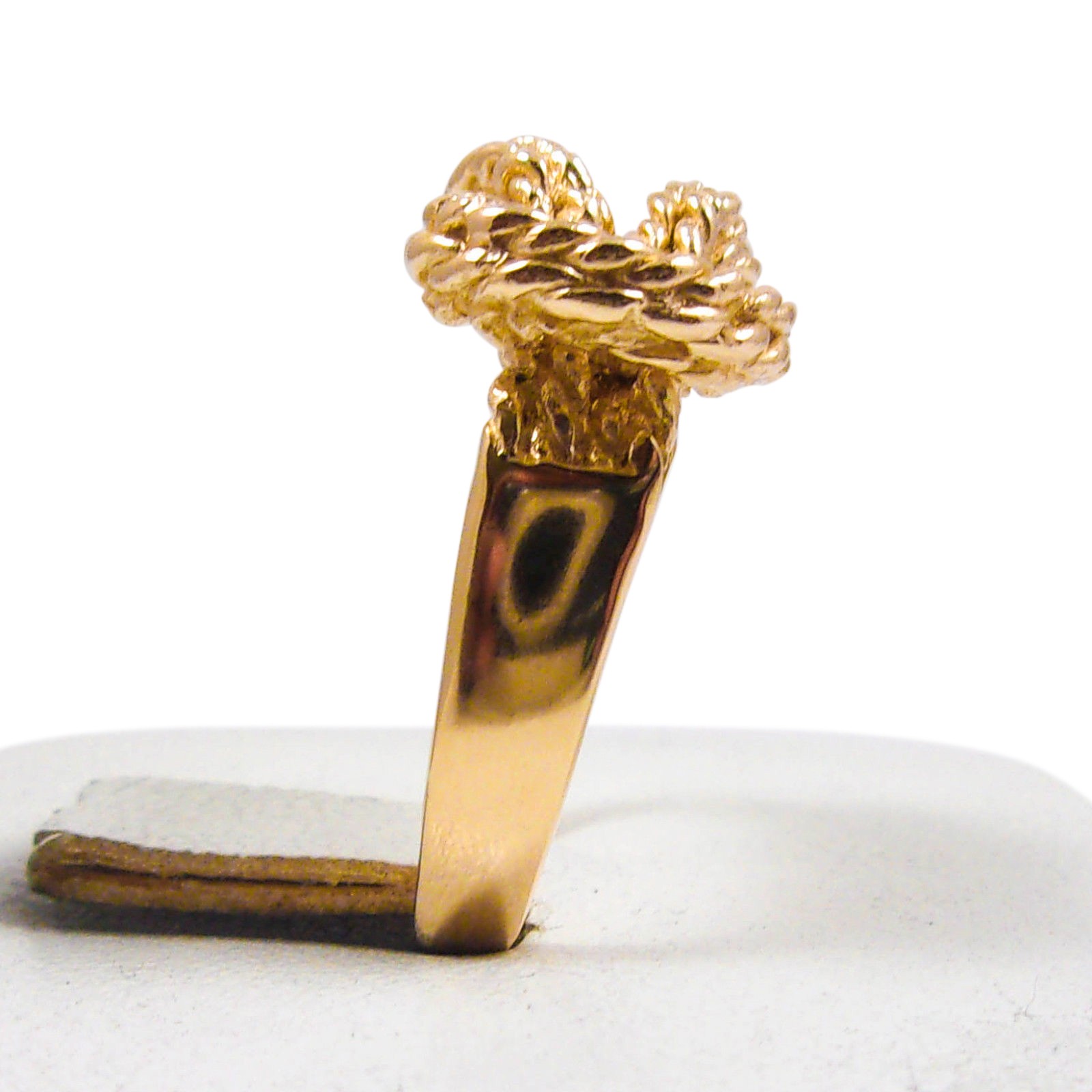chieko+ knot ring ゴールド chieko+ knot ring ゴールド Gold over 925 Silver Polished