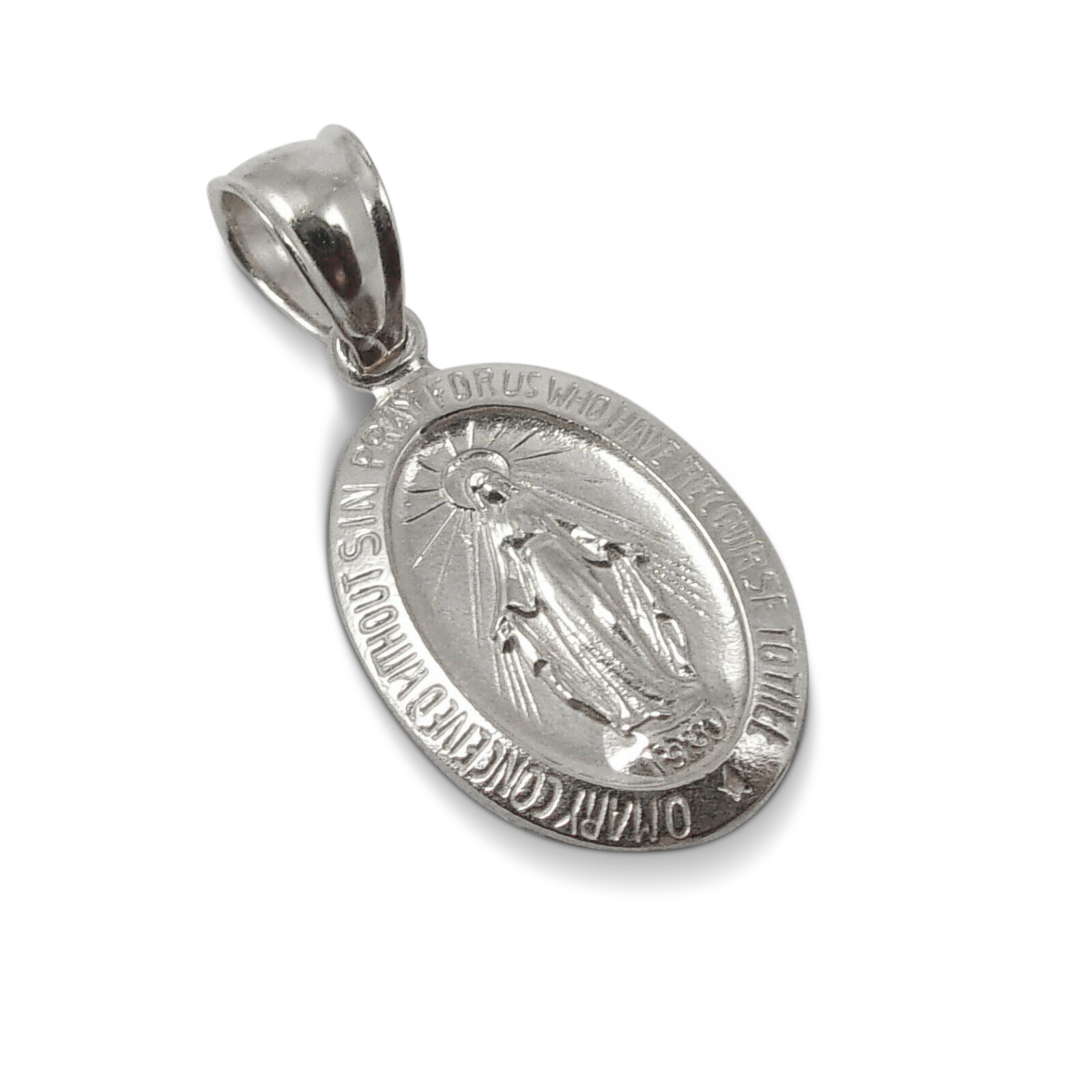 14k yellow gold immaculate 2025 conception medal charm pendant