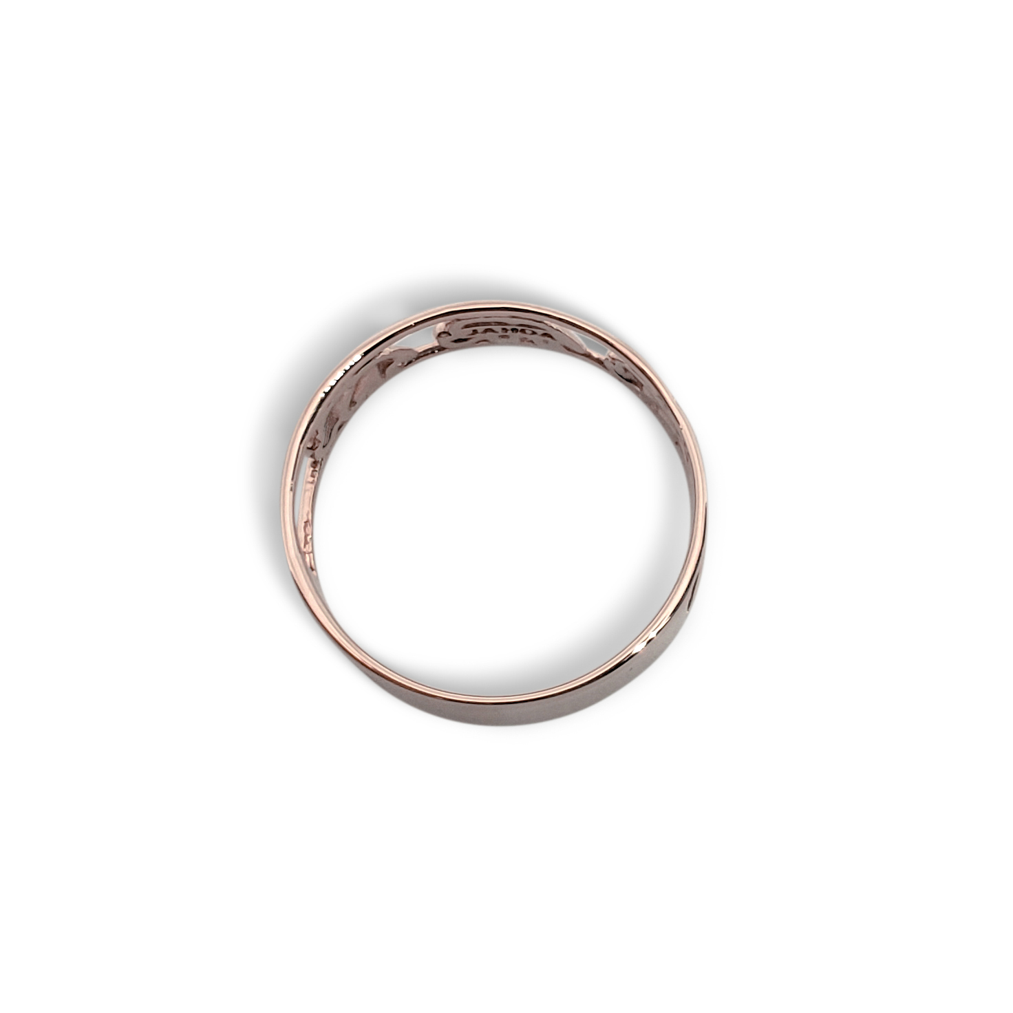 SOLID 10K ROSE GOLD ELEPHANT RING 6MM SIZE 3–12, LUCKY Jahda