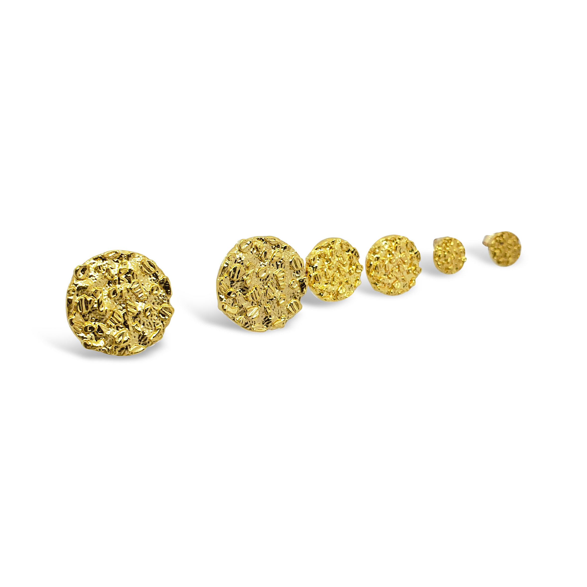 Gold Nugget Earrings Symbolism