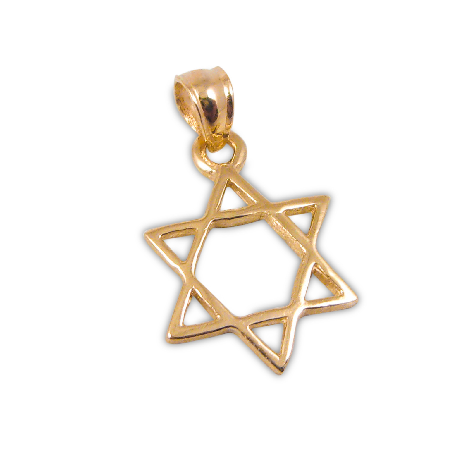 9ct gold star of david