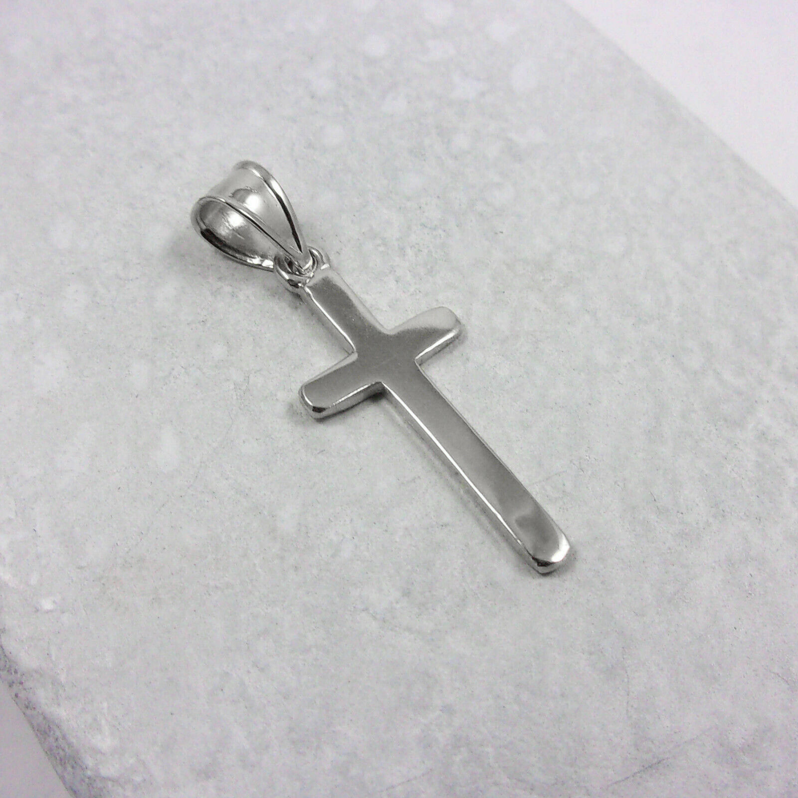 Solid 10K White Gold Classic Handmade 